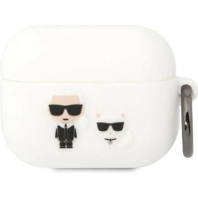 Karl Lagerfeld Apple AirPods Pro cover Silicone Karl & Choupette KLACAPSILKCW