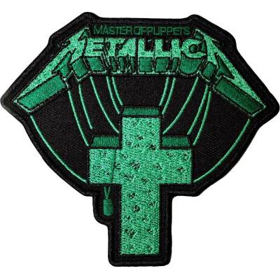 Nažehlovačka Metallica - Master Of Puppets Green Cross