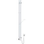 Vertaduro - Ел. сушилня за кърпи с термостат VEO 106W/230V 150x9 cm IP44 бяла дясна (VR0105)