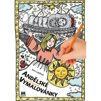 Andělské antistresové vymalovánky - Dora Lukášová