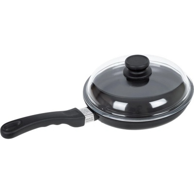AMT Gastroguss Indukční titanová pánev 24 cm x 4 cm / 1.3 l s poklicí