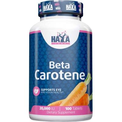 Haya Labs Natural Beta Carotene 20 000 IU [100 Таблетки]