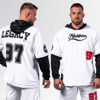 Nebbia s kapucí Play Big 376 bílá