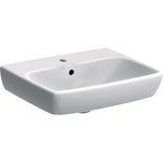 Geberit Selnova Square 50 см стенен умивалник с отвор за смесител (500.310.01.7)