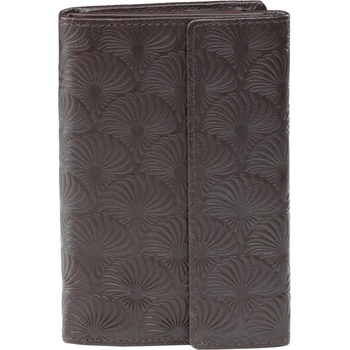 Delis Дамски портфейл, Lyrda PT1358, естествена кожа, тъмнокафяв (PT1358)