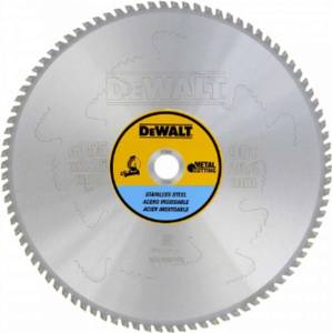 DEWALT - Нож за трион за неръждаема стомана 355х25, 4 мм, 70 зъба DT1921 (DT1921)