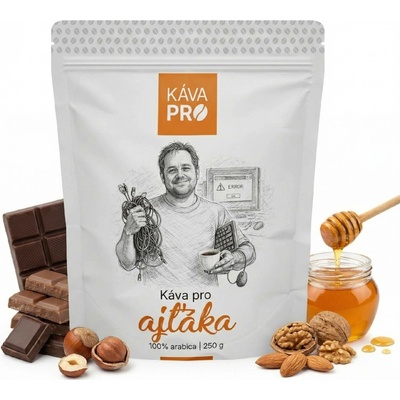 KávaPRO káva pro ajťáka mletí espresso 250 g