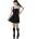 KILLSTAR дамска рокля KILLSTAR - Inked Noir - Black - KSRA013991