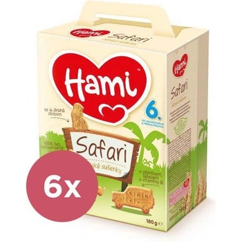 Hami Safari 6 x 180 g