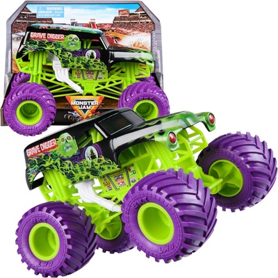 Monster Jam Grave Digger Neon 1:24