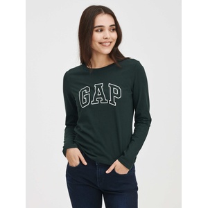 GAP Тениска easy с лого GAP GAP | Zelen | ЖЕНИ | XXS