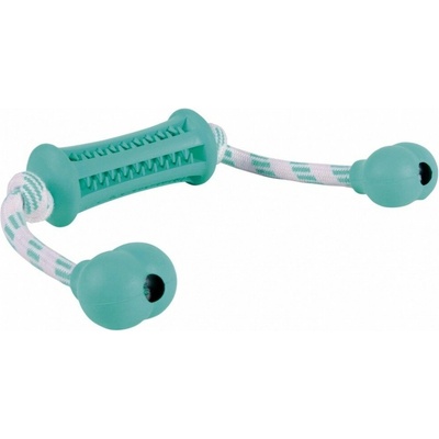 HipHop Dog Dentální péče mátový Curler s lanem HipHop 12 cm 38 cm
