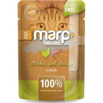 Marp Holistic Plus Cat kuracie s krevetami ve vývaru 55 g