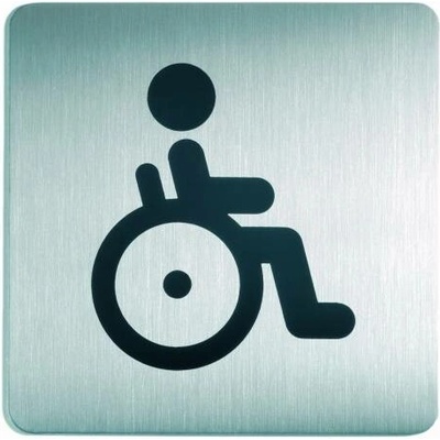 Piktogram "WC vozíčkáři" 150x150 mm výprodej