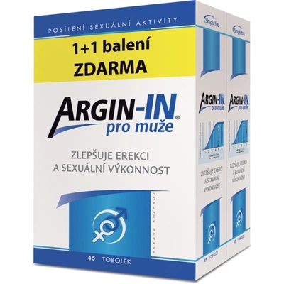 ArginMax ARGIN-IN pre mužov tobolky na podporu erekcie 45 ks