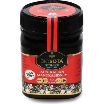 Biosota organics Manuka med MGO 260+ NPA 10+ 250 g