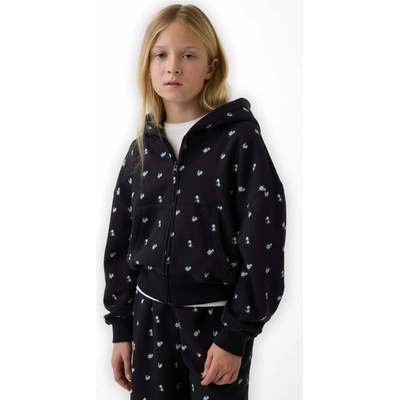 GAP 879363-00 dětská oversize mikina s logem VintageSoft černá