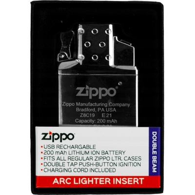 USB zapaľovač Zippo kovový