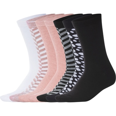 Esmara dámské ponožky s BIO bavlnou 7 párů černá – Zbozi.Blesk.cz