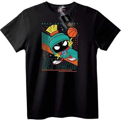 NOONEBRAND Тениска Баскетболно Шоу Анимация - 2XL, Black