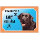 Beaphar Tabulka Tady hlídám! Labradorský retriever tmavý 1 ks
