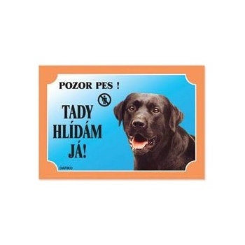 Beaphar Tabulka Tady hlídám! Labradorský retriever tmavý 1 ks