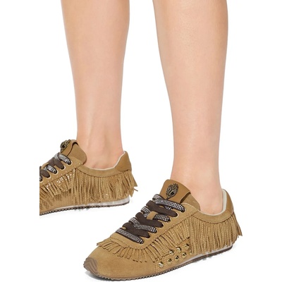 Kurt Geiger London Islington Fringe Sneaker маратонки дамски кожени (5377933209)