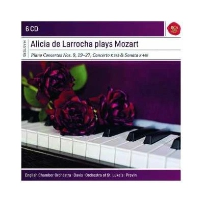 Alicia De Larrocha - Piano Concertos Nos. 9, 10, 19-27 - Sonata For 2 Pianos CD – Hledejceny.cz