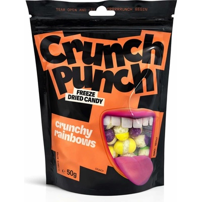CrunchPunch freeze dried candy crunchy rainbows 50 g