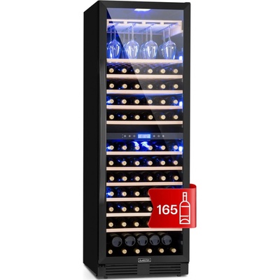 Klarstein Vinovilla Onyx Grande 433 l, 165 lahví