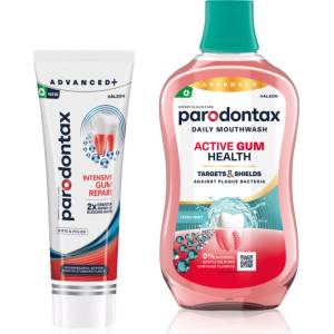 Parodontax Intensive Gum Repair White & Active Gum Health комплект за зъби