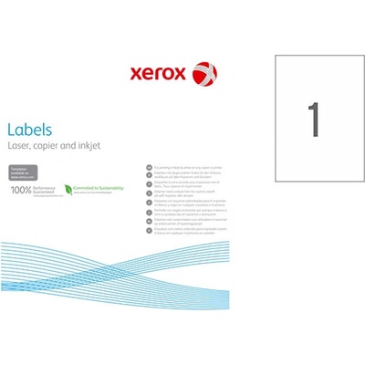 Етикети Xerox 210x297 mm А4 100 л. 1 етик (003R97400)