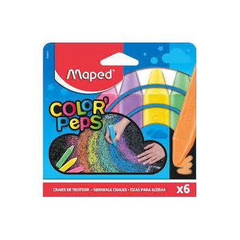 Maped Тебешири MAPED Color Peps Maxi 6 цв