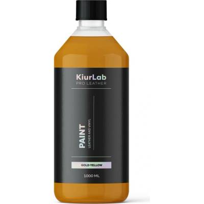 KiurLab Pro Leather And Vinyl Paint Gold Yellow 1 l
