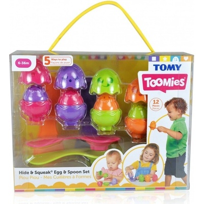Toomies barevná vajíčka se lžičkami