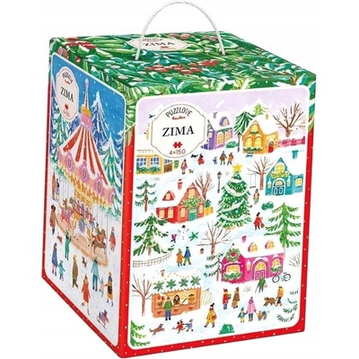 CzuCzu Puzzlove CzuCzu Zima 600 dílků