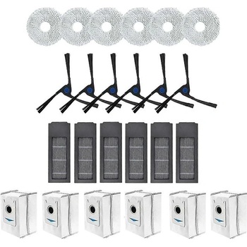 Mobilly Ecovacs X2 Omni, X2 Combo kartáče a filtry a mopovací textilie a sáčky 24 ks