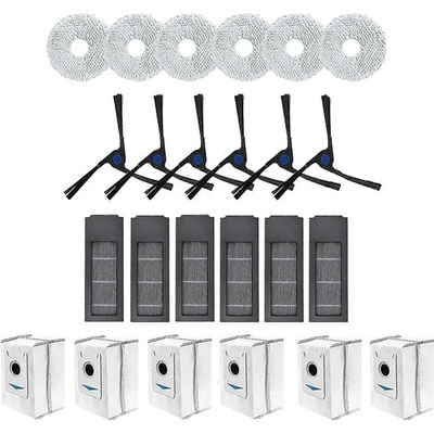 Mobilly Ecovacs X2 Omni, X2 Combo kartáče a filtry a mopovací textilie a sáčky 24 ks