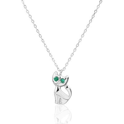 Jan Kos jewellery Stříbrný řetízek s přívěskem MHT-7977/SZ42