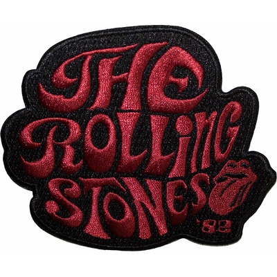 Nažehlovačka The Rolling Stones - Swirl Logo '82