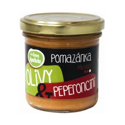 Green apotheke Pomazánka olivy a peperoncino 140 g – Zbozi.Blesk.cz