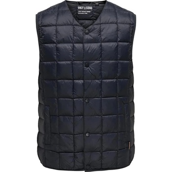 Only & sons Потник Only & sons Gavin Light vest - Blue (Dark Navy)