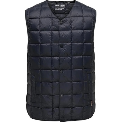 Only & sons Потник Only & sons Gavin Light vest - Blue (Dark Navy)