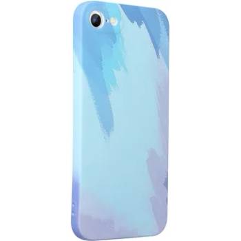 Forcell Силиконов Калъф за iPhone SE 2022/2020 8/7, Printing Pop Case, Син (5903396111761)