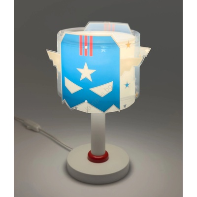 Dalber 61811 - Детска малка лампа СИН HERO 1xE14/8W/230V (PI602)