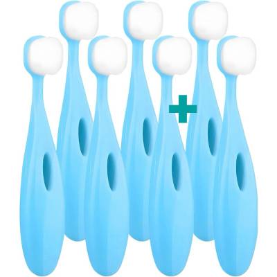 Nanosmile Ultrajemný dětský kartáček Kids Blue 7 ks