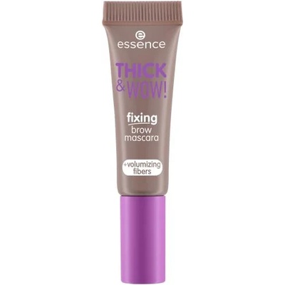 Essence Thick & Wow! Fixing Brow Mascara спирала за вежди за обем 6 ml нюанс 01 Caramel Blonde