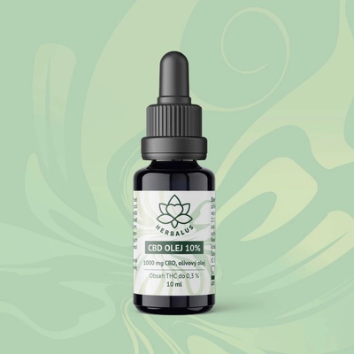 Herbalus CBD olej 10% 10 ml
