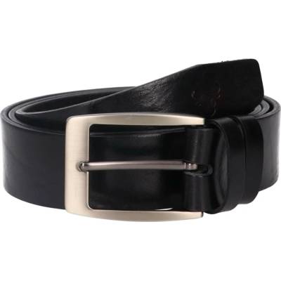 Pánský kožený opasek Belt Toro Patric černá