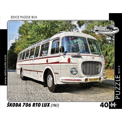 Retro-Auta BUS 8 ŠKODA 706 RTO LUX 1961 40 dílků